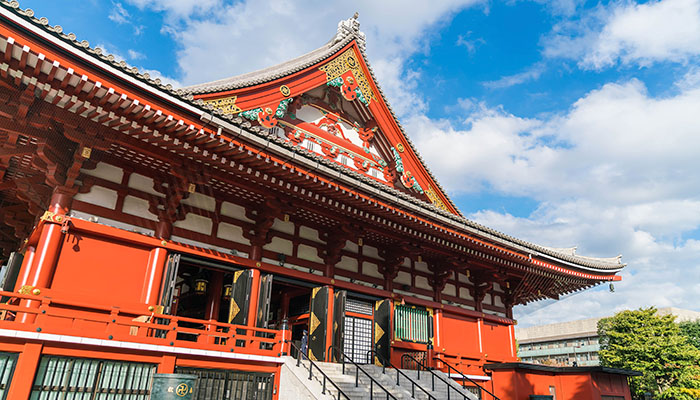 Templo Sensoji en Asakusa