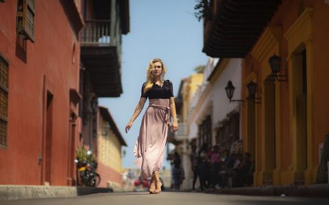 Camina por las calles de Cartagena