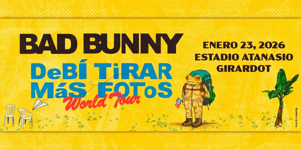 Concierto de Bad Bunny en Medellín
