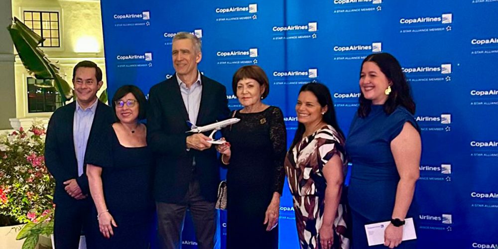 Copa Airlines agasajó a Pan Alliance en Una Velada Blue