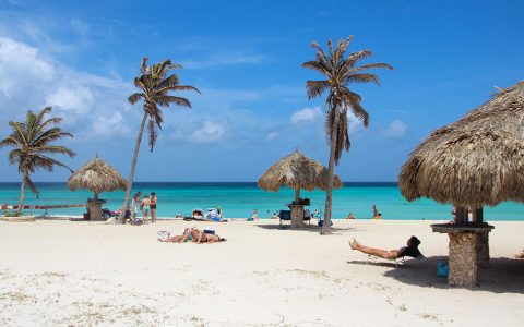 Playas de arena blanca
