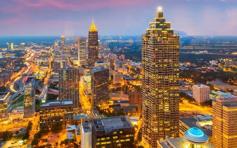 Downtown Atlanta center